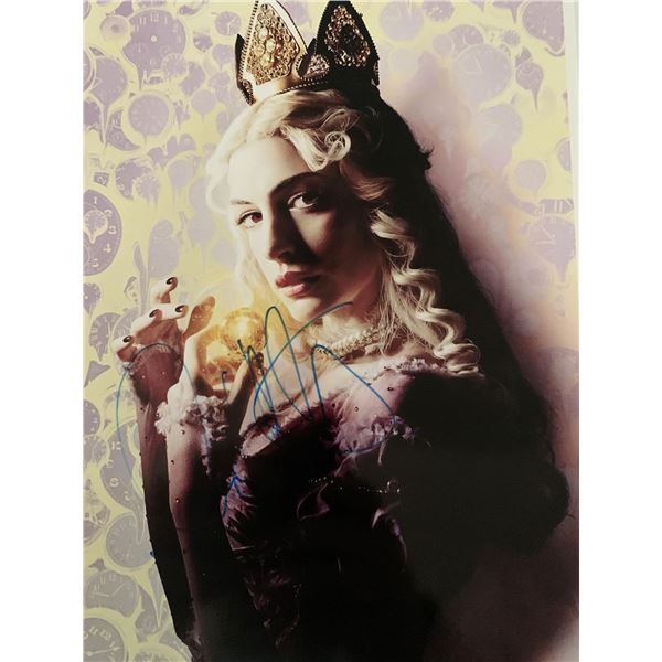 Anne Hathaway signed movie photo