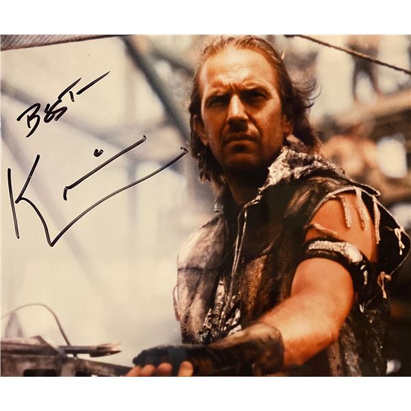 Waterworld Kevin Costner Signed Movie Photo