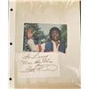 Image 1 : Little Richard photo album page with original signature
