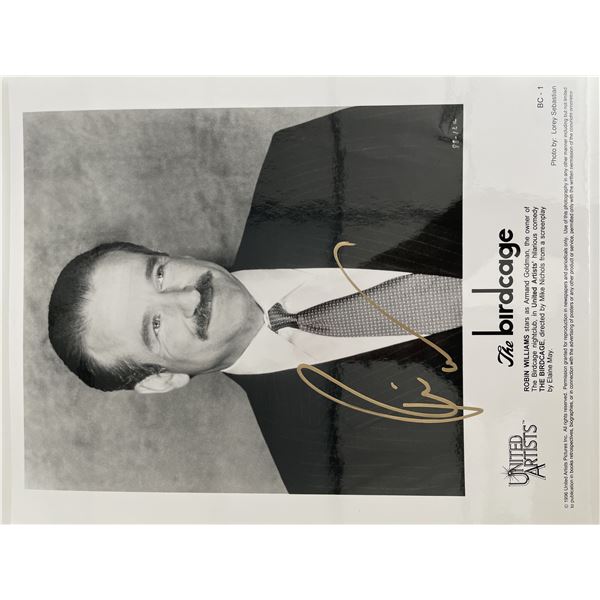 Robin Williams Signed Photo