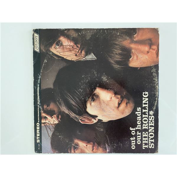 The Rolling Stones Out of Our Heads signed album