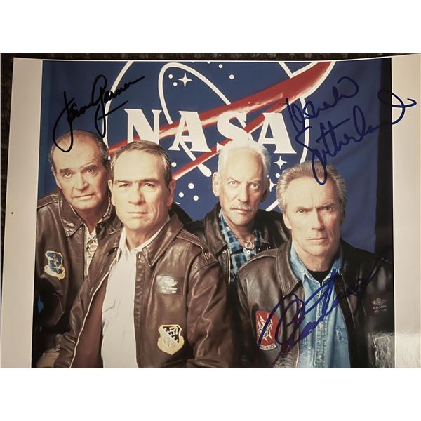 Space Cowboys cast signed movie photo
