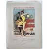 Image 1 : Jules Cheret signed 1890-1985 Lithograph