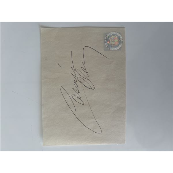 Cassius Clay original signature GFA authenticated