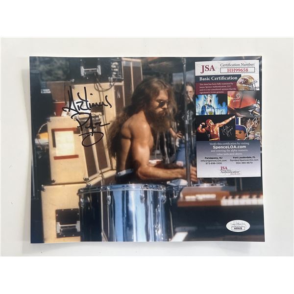 Lynyrd Skynyrd Artimus Pyle signed photo. JSA