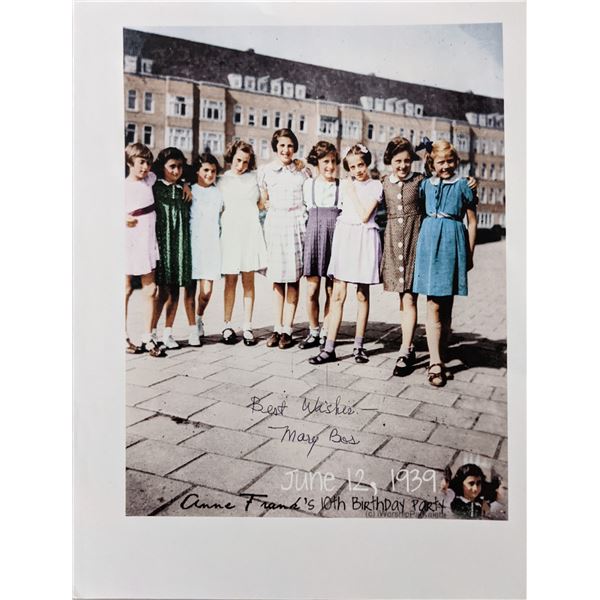 Mary Bos Signed Photo