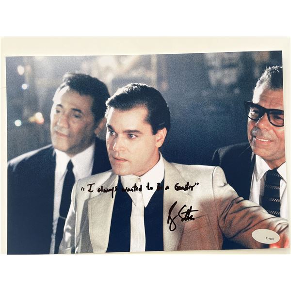 Goodfellas Ray Liotta signed movie photo