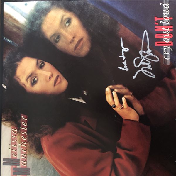 Melissa Manchester autographed Don't Cry Out Loud album