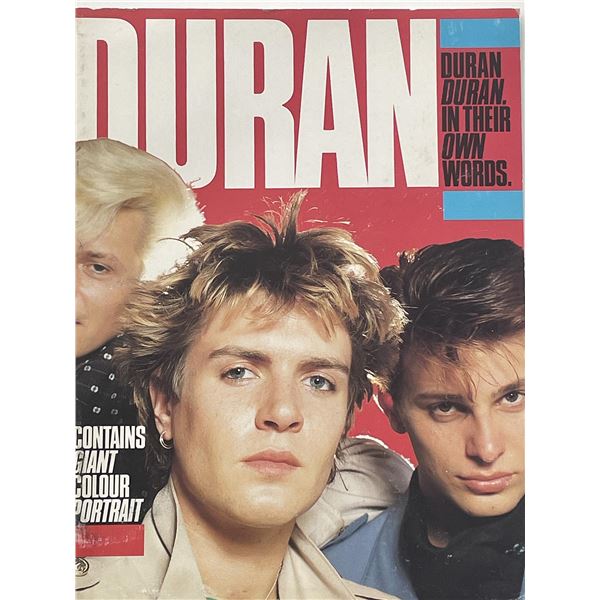 Duran Duran In Their Own Words unsigned book