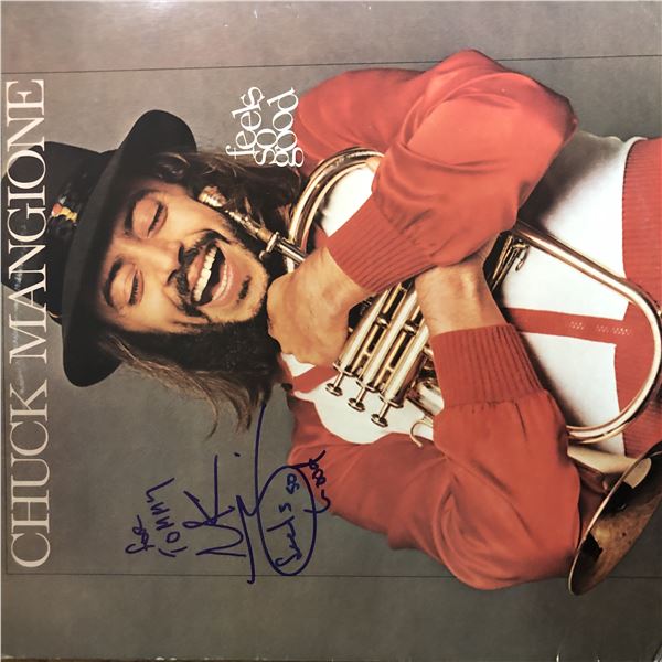 Chuck Mangione autographed Feels So Good album