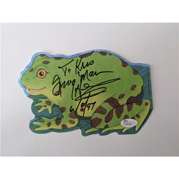 Clarence Henry signed frog print