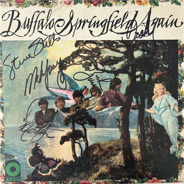 Buffalo Springfield Again signed album