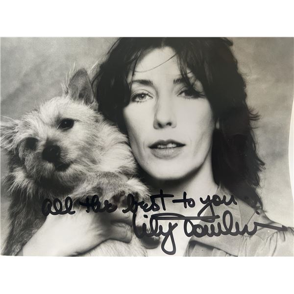 Lily Tomlin signed photo