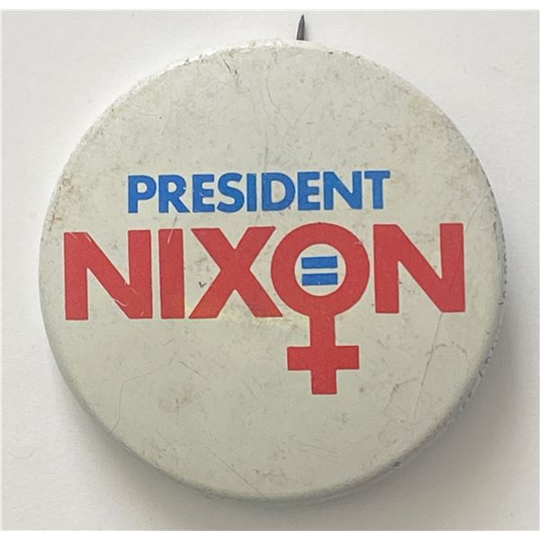 Richard Nixon campaign pin