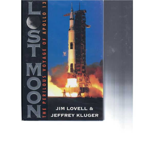 Lost Moon: The Perilous Voyage of Apollo 13 signed book