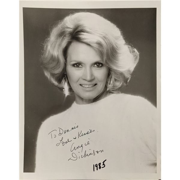 Angie Dickinson Signed Photo
