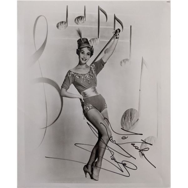 Jane Powell signed photo