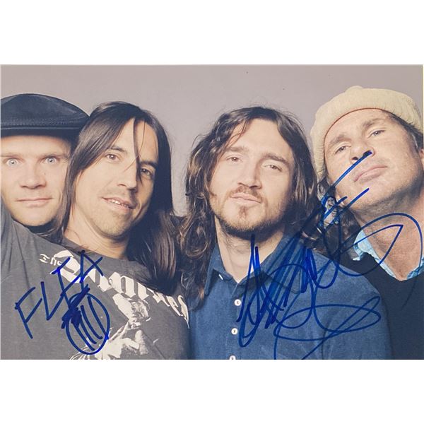 Red Hot Chili Peppers signed photo