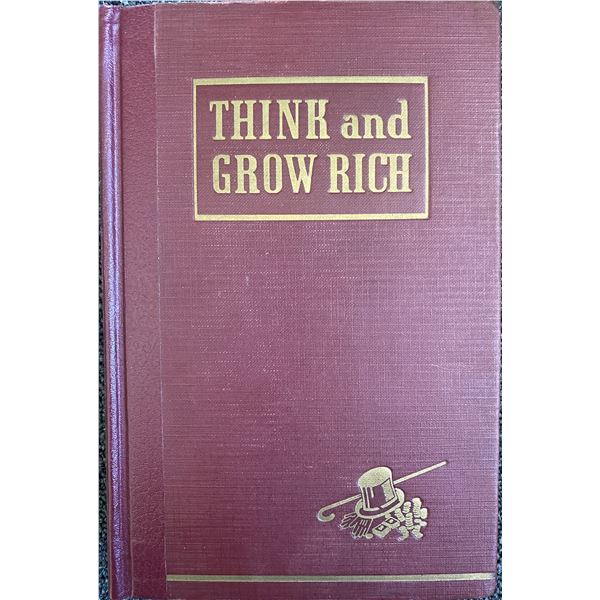 Napolean Hill Think and Grow Rich signed book
