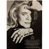 Image 1 : Lauren Bacall Signed Magazine Page