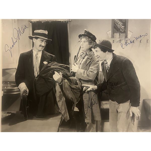 Marx Brothers signed photo
