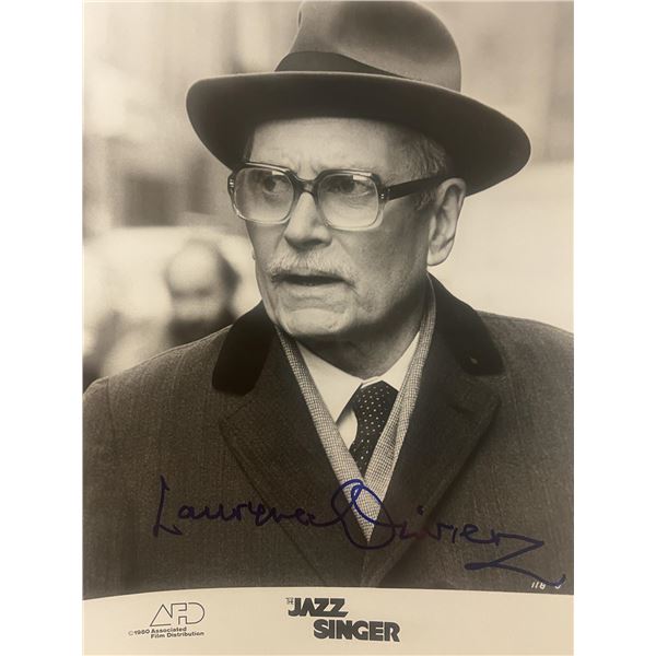 The Jazz Singer Laurence Olivier signed movie photo