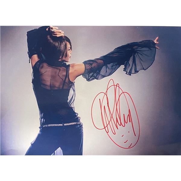 Whitney Houston signed photo
