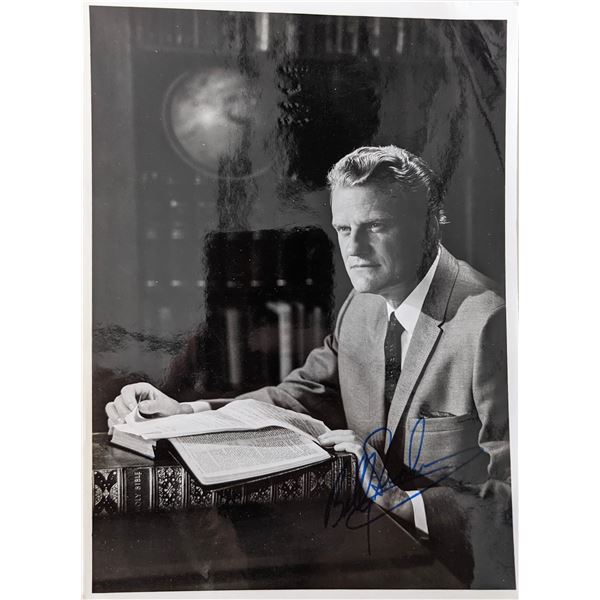 Billy Graham Signed Photo