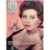 Image 1 : Sophia Loren signed magazine cover