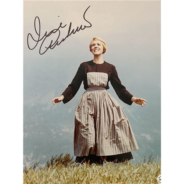The Sound of Music Julie Andrews signed photo