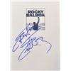 Image 1 : Rocky Balboa Sylvester Stallone signed script cover photo
