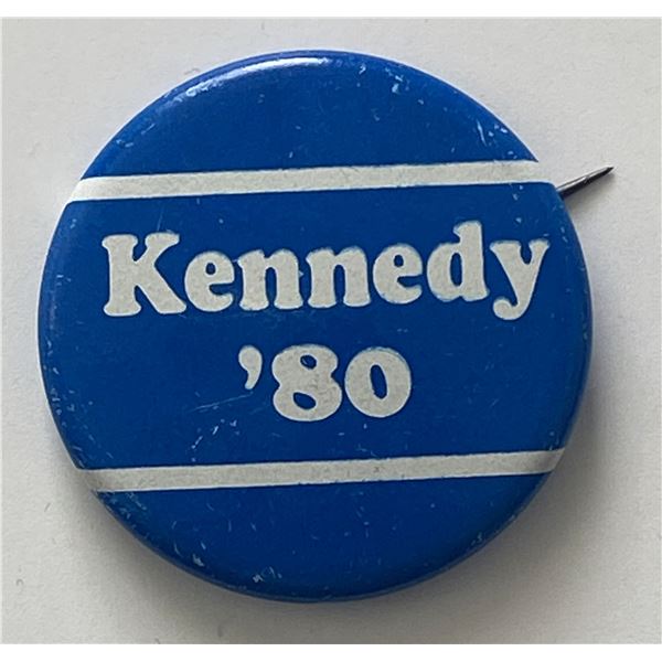 US Senator Ted Kennedy 1980 pin