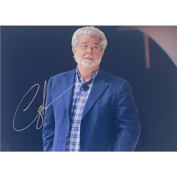 George Lucas signed photo