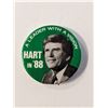 Image 1 : Gary Hart 1988 Presidential Campaign Pin