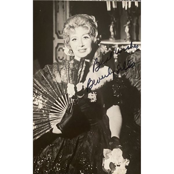 Beverly Sills signed photo
