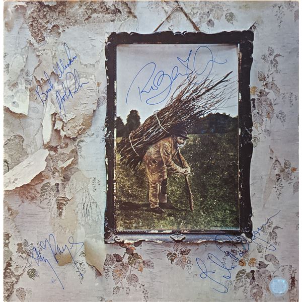 Led Zeppelin IV Signed Album