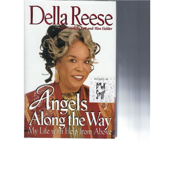 Della Reese Touched by an Angel signed book