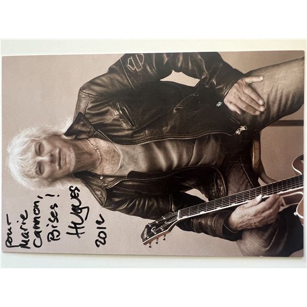 Hugues Aufray signed photo