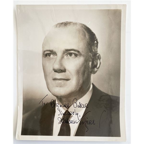 Frederic Tozere signed photo