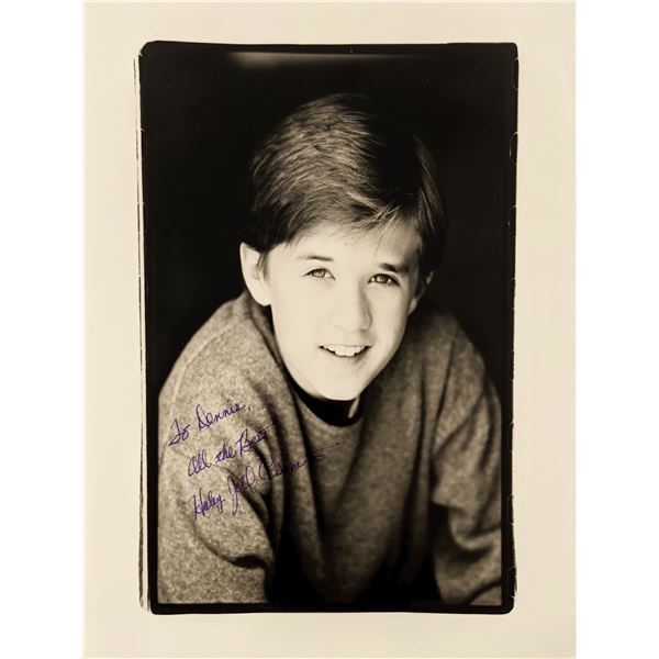 Haley Joel Osment signed photo