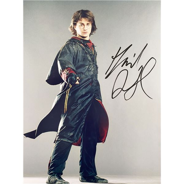 Daniel Radcliffe signed Harry Potter photo