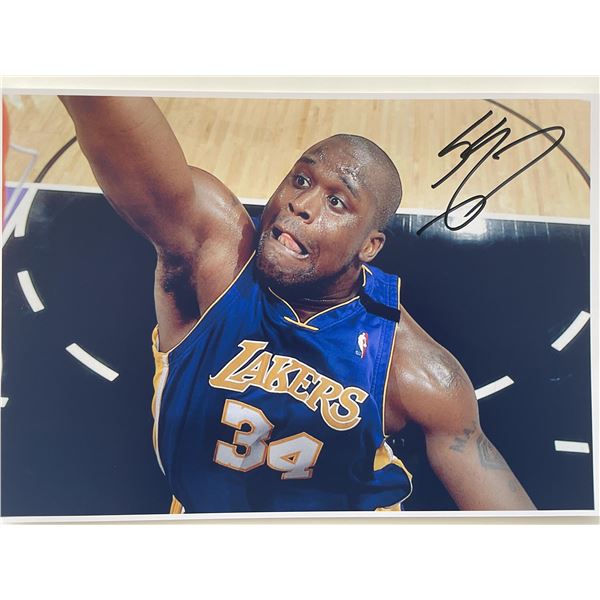 LA Lakers Shaquille O'Neal signed photo