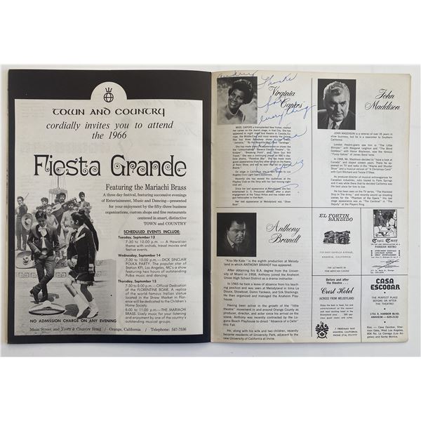 Kiss Me Kate signed Program