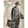 Image 1 : Abe The Newsboy signed photo