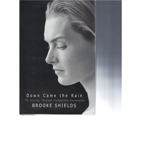 Brooke Shields signed book