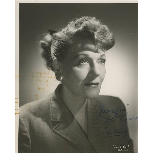 Sally Winn signed photo