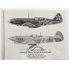 Image 1 : Sergei Kramarenko signed WW2 & Korean War plane art
