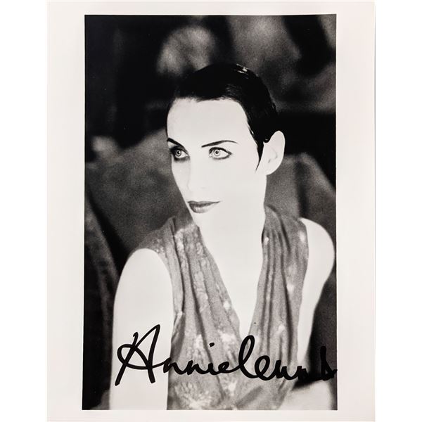 Annie Lennox signed photo
