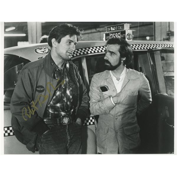 Taxi Driver signed movie photo