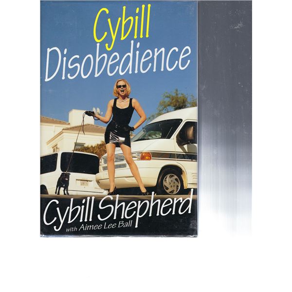Cybill Shepherd signed book